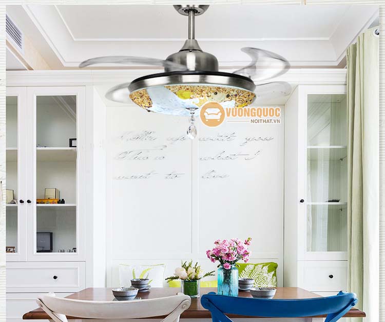 Quạt trần đèn hình sao biển YB215-3